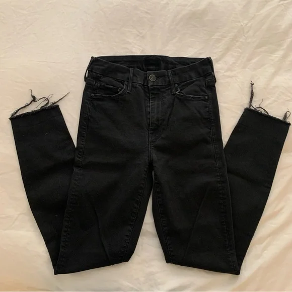 MOTHER The Looker Ankle Fray Jean - Picture 1 of 5